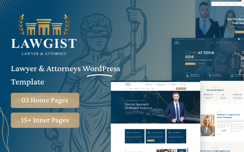 Lawgist WordPress Themes 317499