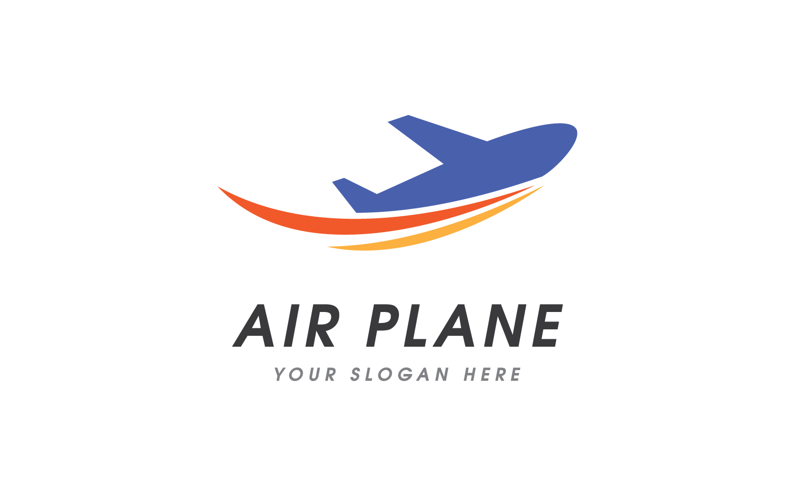 Air Plane logo , Air Plane illustration logo vector template