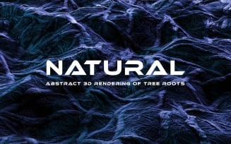 Tree Roots Natural 3D Background