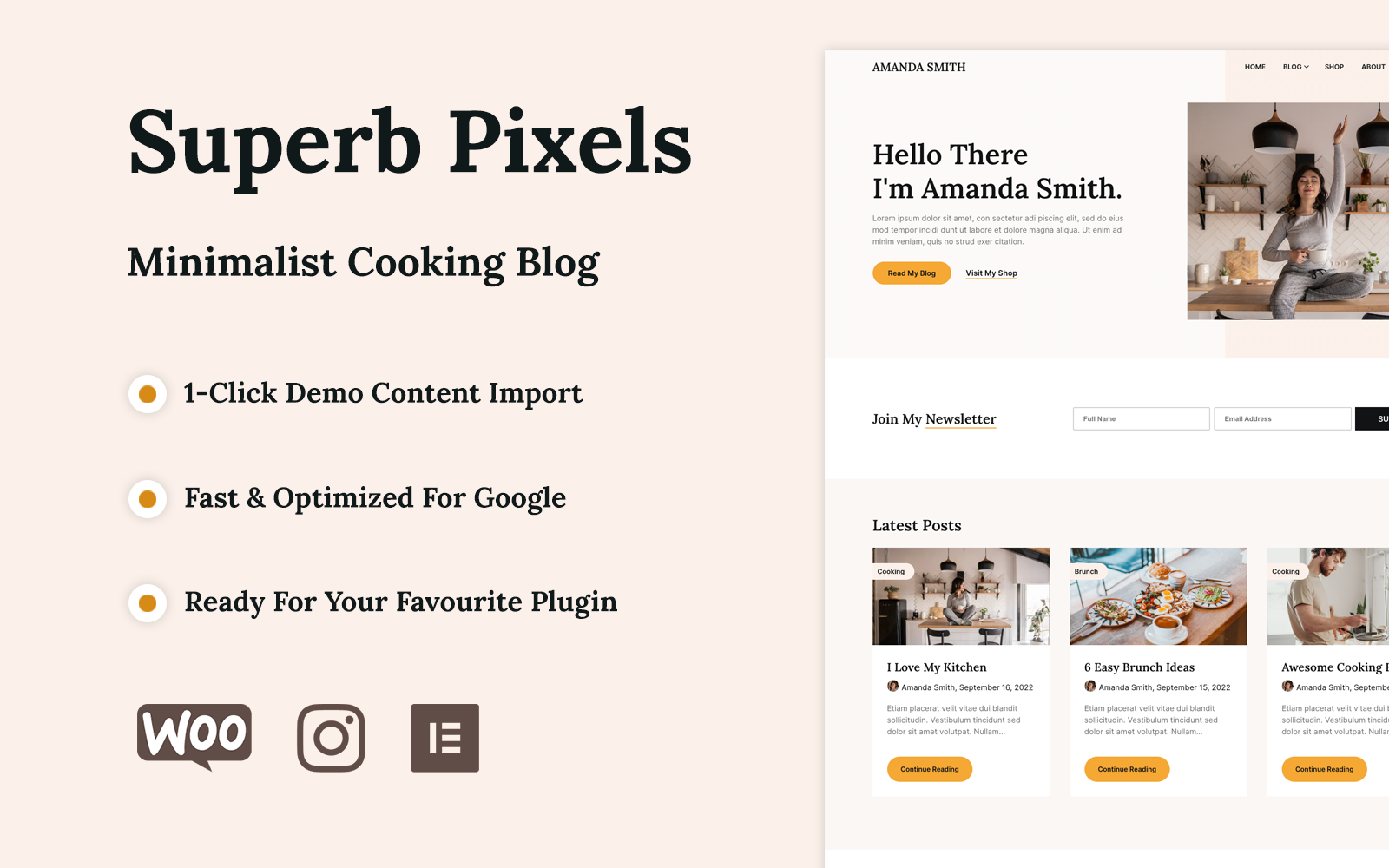 Superb Pixels - Cooking and Food Theme