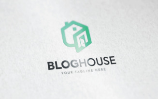 Blog House Logo or House Chat Logo