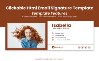 Html Signature Template Design - Html Signature Email