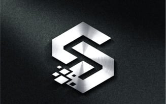 Letter SD Monogram Logo or Letter S D Logo