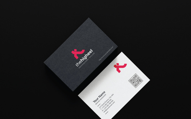 The High Heel Logo or Letter T and H Logo Logo Template