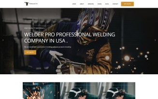 Welding and Iron HTML Template