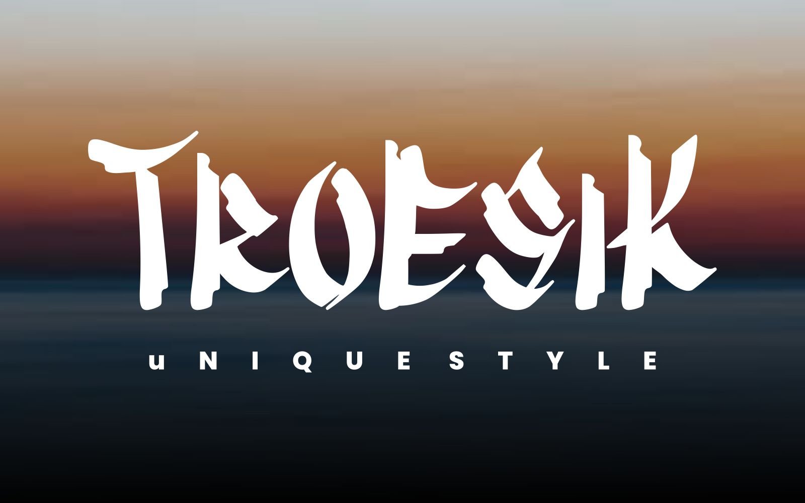 Template #317717 Fonts Display Webdesign Template - Logo template Preview