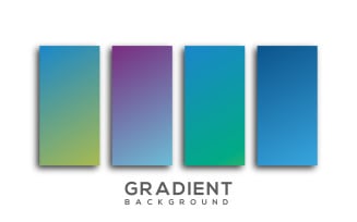 Beautiful Vector Background Images - Colorful Gradient Vector Background Template