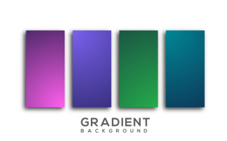 Gradient Vector Background Images - Beautiful Vector Background Template