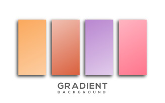 Gradient abstract colorful Vector background