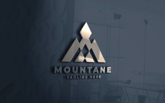 Mountane Letter M Pro Logo Template