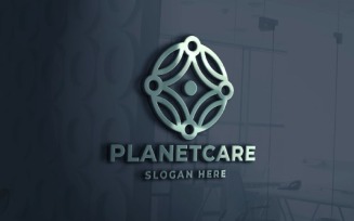 Planet Care Pro Logo Template