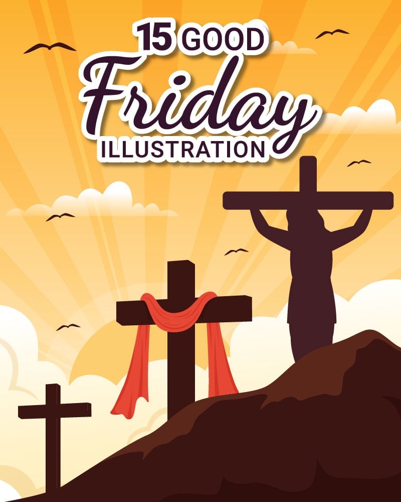 Kit Graphique #317903 Good Friday Divers Modles Web - Logo template Preview