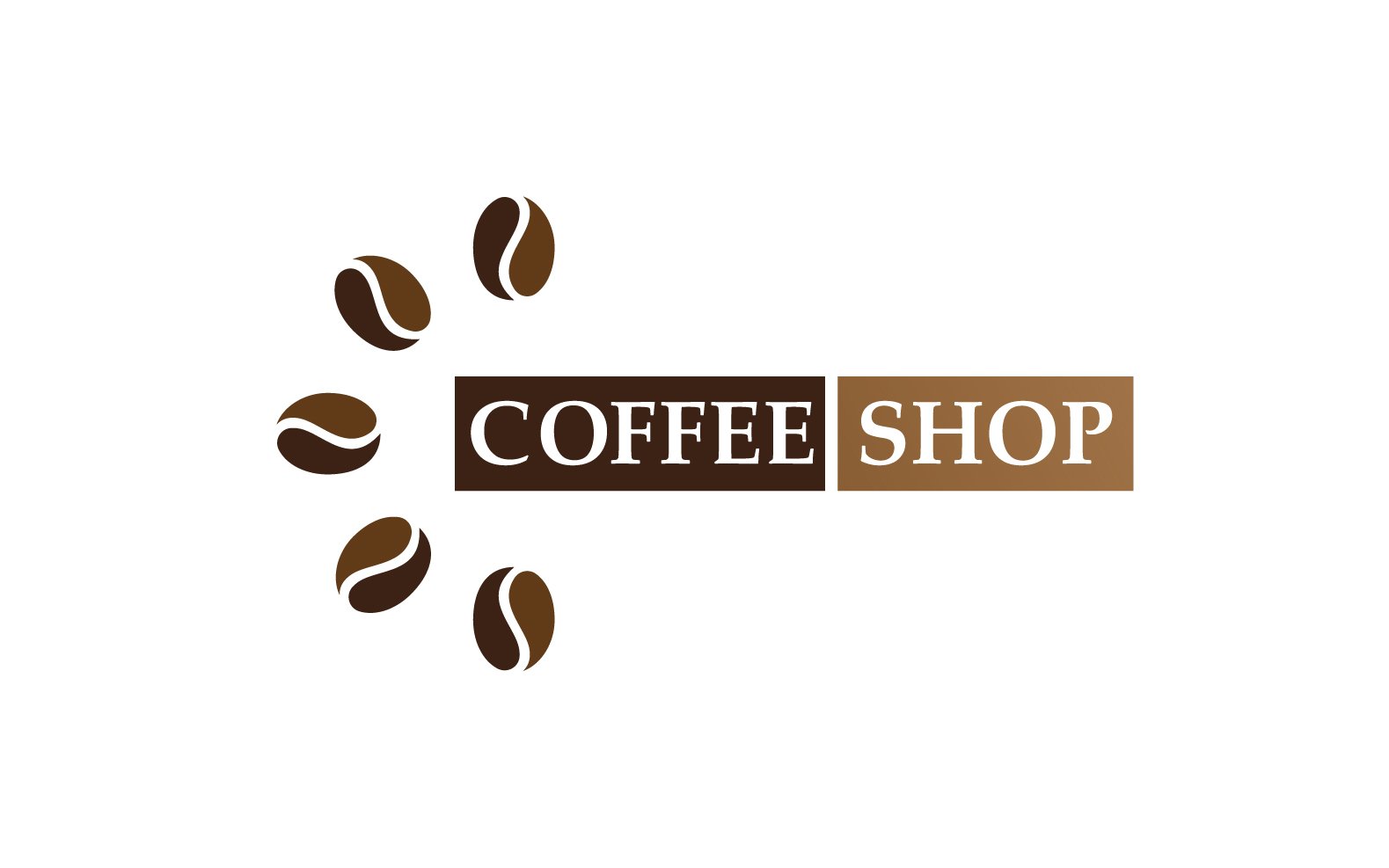 Kit Graphique #317972 Coffee Bean Divers Modles Web - Logo template Preview