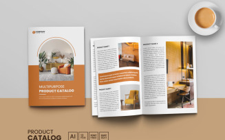 Multipurpose product catalog template and Minimal catalogue brochure design