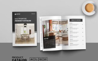 Professional Multipurpose Business Product Catalog Template or Company brochure catalogue template