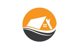 Home sell,property ,building logo vector v15
