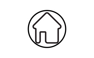 Home sell,property ,building logo vector v18