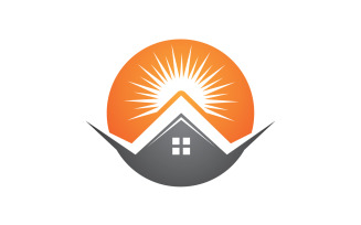 Home sell,property ,building logo vector v23