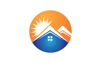 Home sell,property ,building logo vector v26