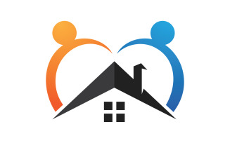Home sell,property ,building logo vector v54