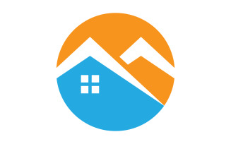 Home sell,property ,building logo vector v59