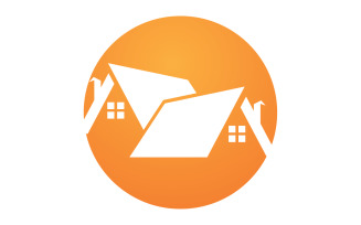 Home sell,property ,building logo vector v61