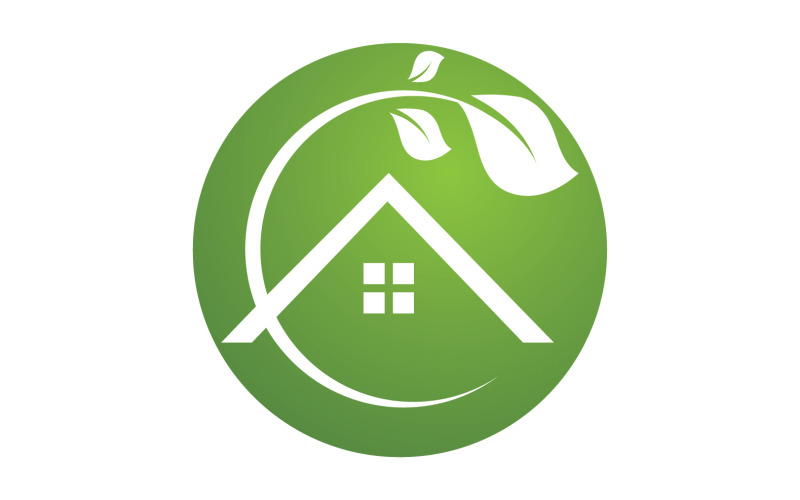 Green leaf ,Nature green tree element template design logo v51 Logo Template