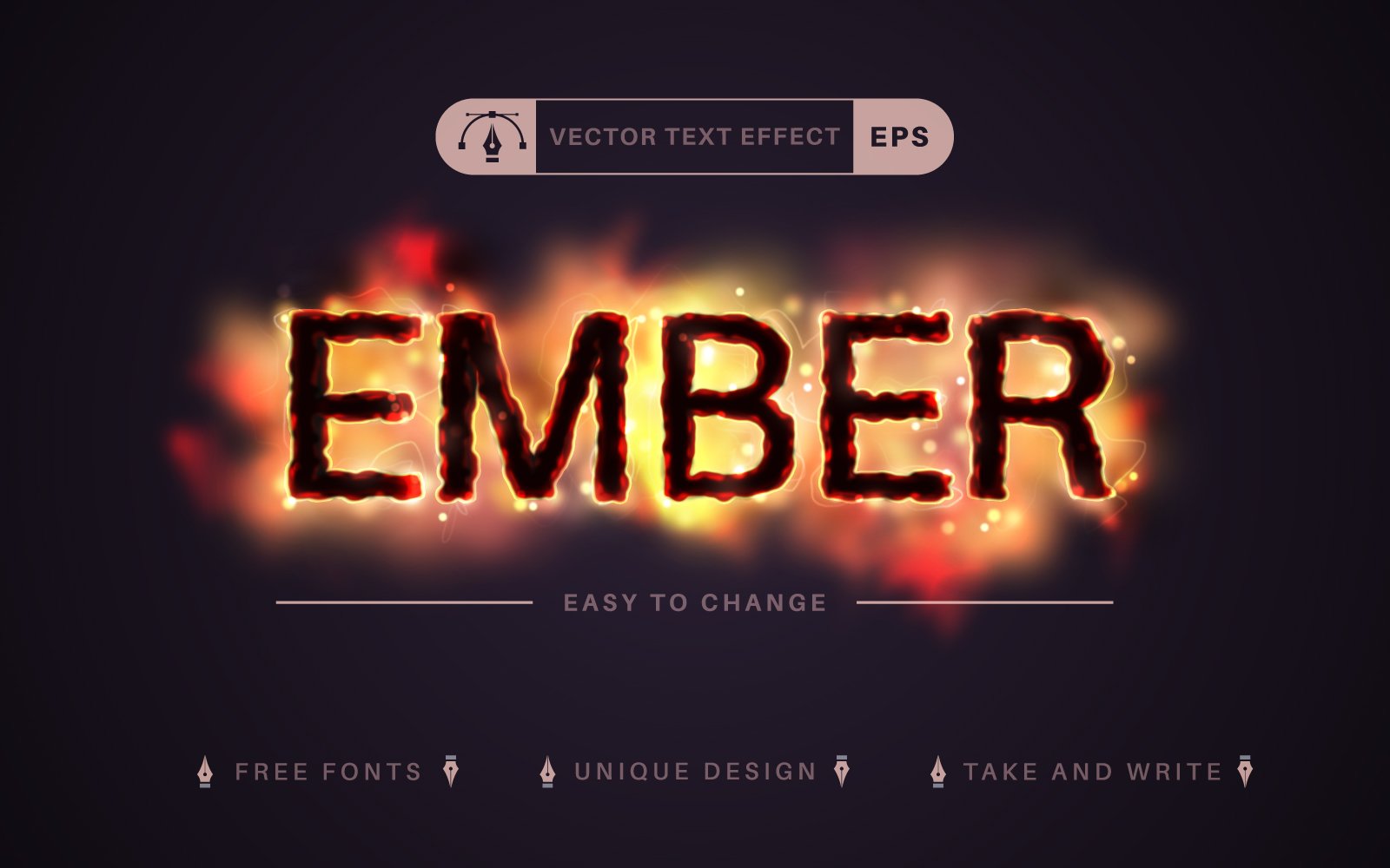 Kit Graphique #318208 Effet Font Web Design - Logo template Preview