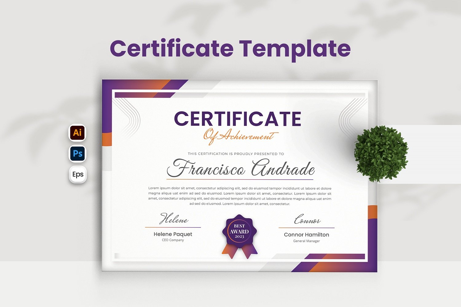 Kit Graphique #318228 Certificate Business Divers Modles Web - Logo template Preview