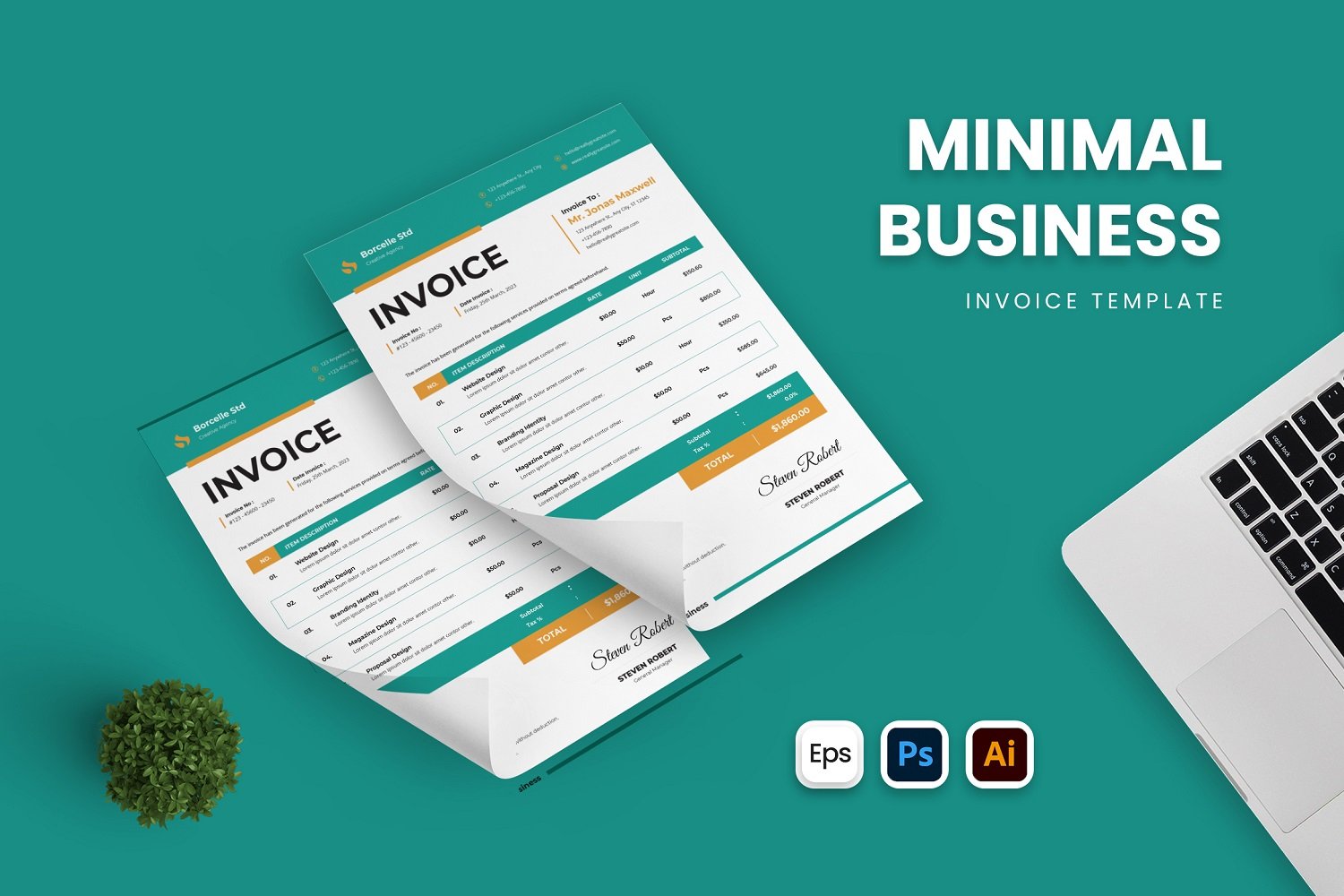 Template #318272 Invoice Accounting Webdesign Template - Logo template Preview