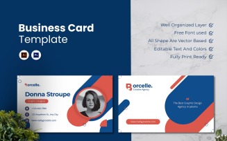 Creative Name Business Card