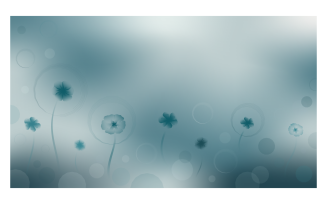 Floral Background Image 14400x8100px in Green Color Scheme