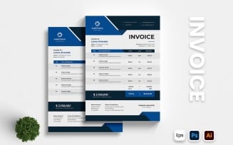 Modern Purchase Invoice Template