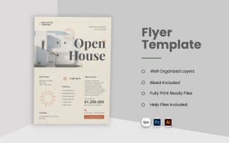 Open House Flyer Template