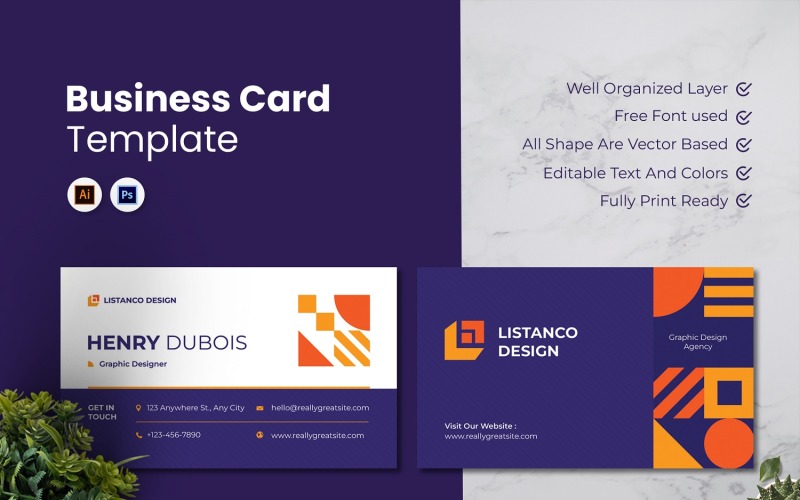 Personal Card Business Card Corporate Identity