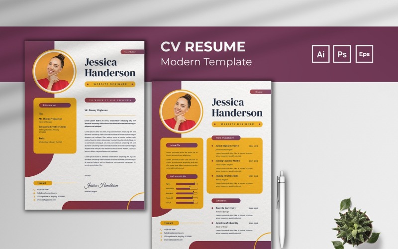 Personal Career CV Resume Resume Template