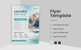 Special Laundry Service Flyer