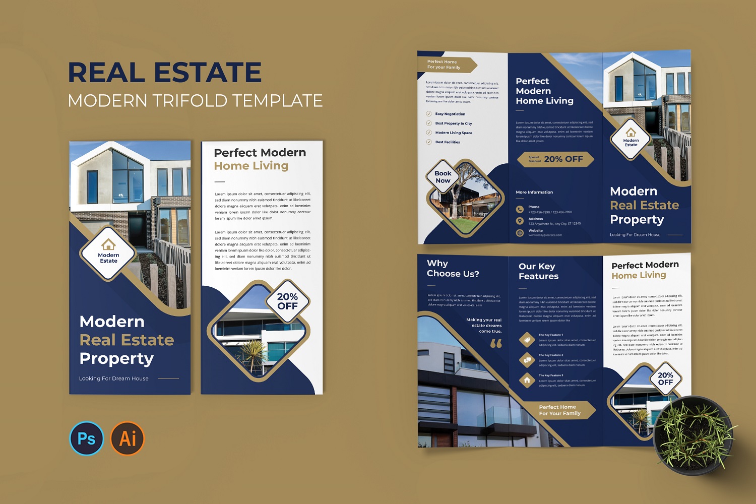 Template #318315 Leaflet Booklet Webdesign Template - Logo template Preview