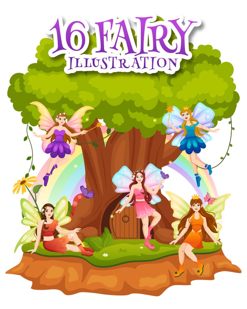 Kit Graphique #318342 Fairy Elf Divers Modles Web - Logo template Preview