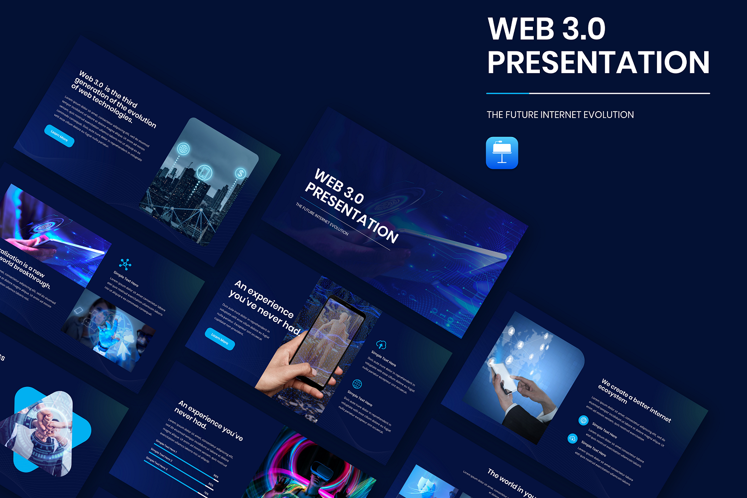 WEB 3.0 Keynote Presentation Template