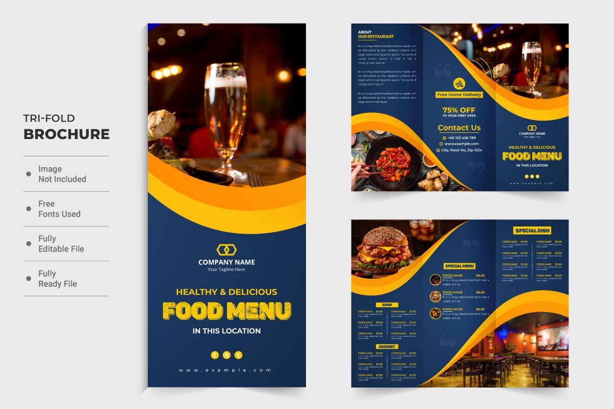 Kit Graphique #318392 Restaurant Tri Divers Modles Web - Logo template Preview