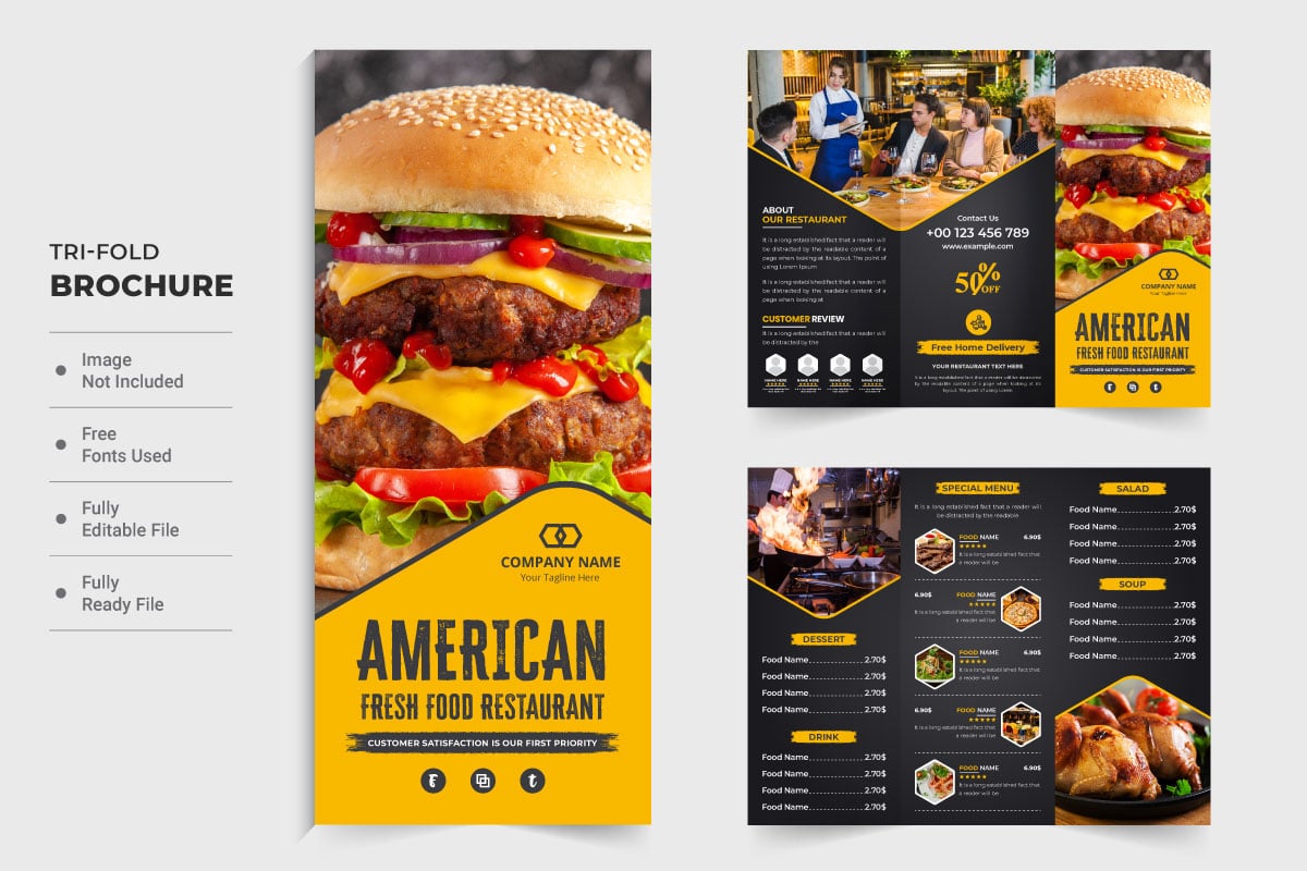 Kit Graphique #318396 Restaurant Tri Divers Modles Web - Logo template Preview