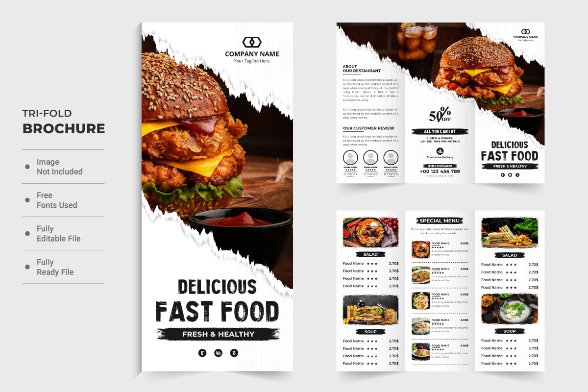 Kit Graphique #318397 Restaurant Tri Divers Modles Web - Logo template Preview