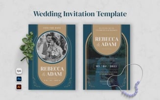 Decorative Wedding Invitation