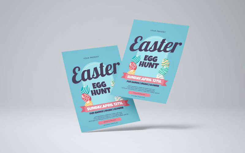 Easter Egg Hunt Flyer Template 1 Corporate Identity