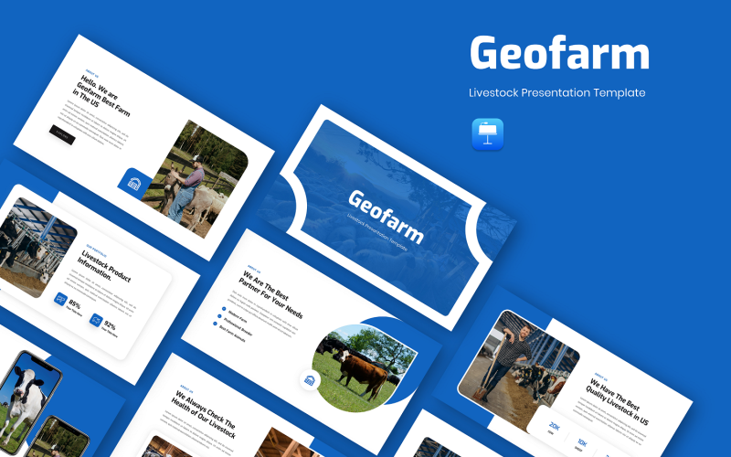 Geofarm - Farm & Livestock Keynote Presentation Keynote Template