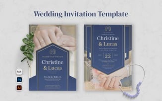 Luxury Concept Wedding Invitation