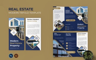 Modern Property Trifold Brochure