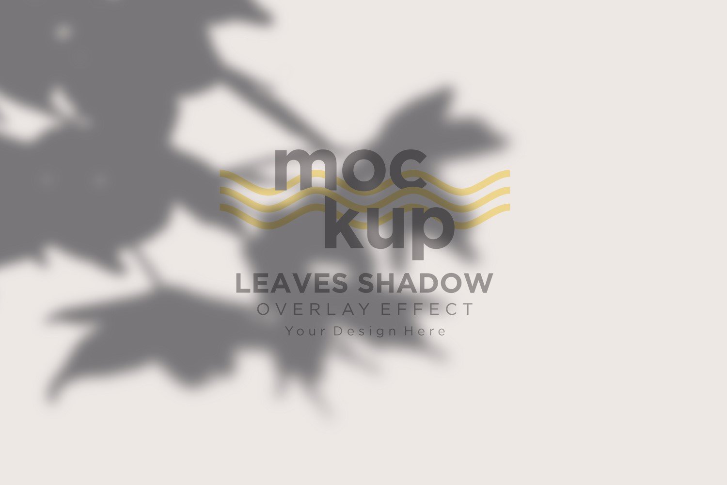 Template #318503 Leaves Shadow Webdesign Template - Logo template Preview