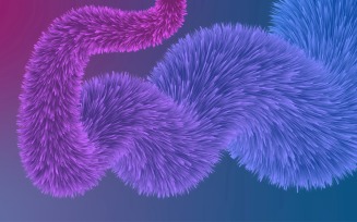 Fur Background Fluffy and soft surface pattern 23